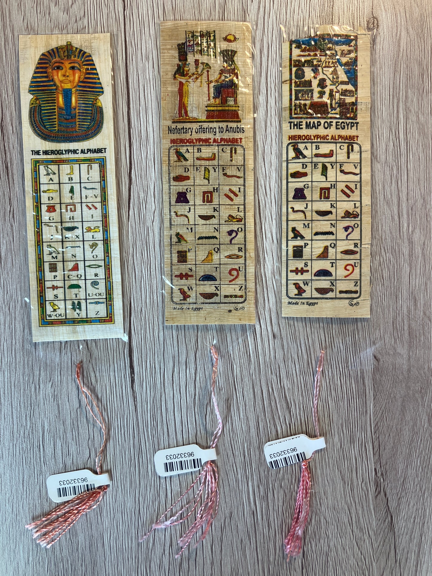 Egyptian Papyrus Bookmark Small