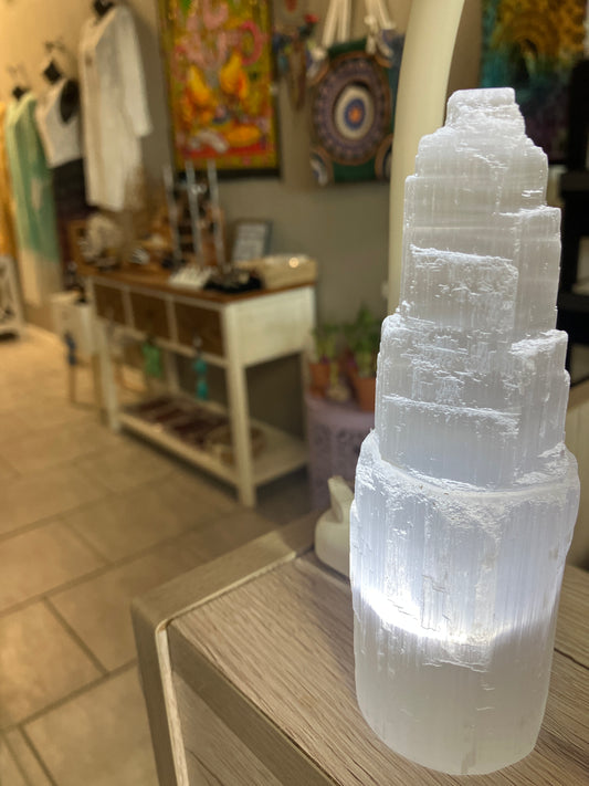 Mini Selenite USB  Lamp