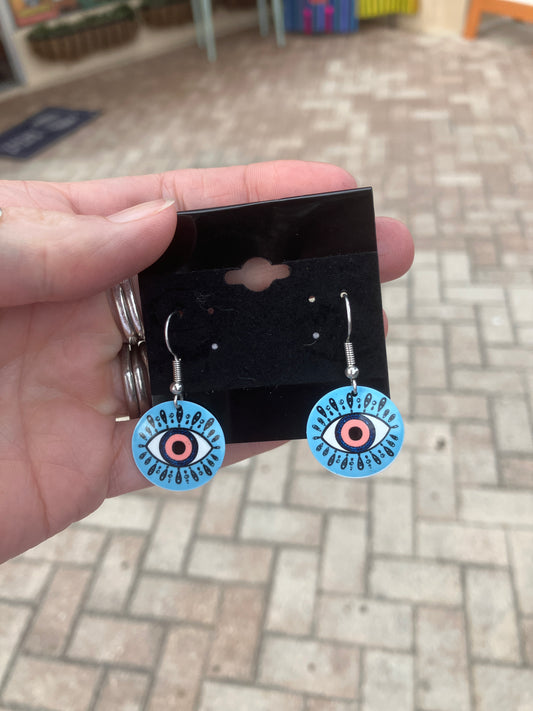 Turkish Eye Earrings