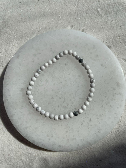 4mm Quartz Bracelet (thin) 7"